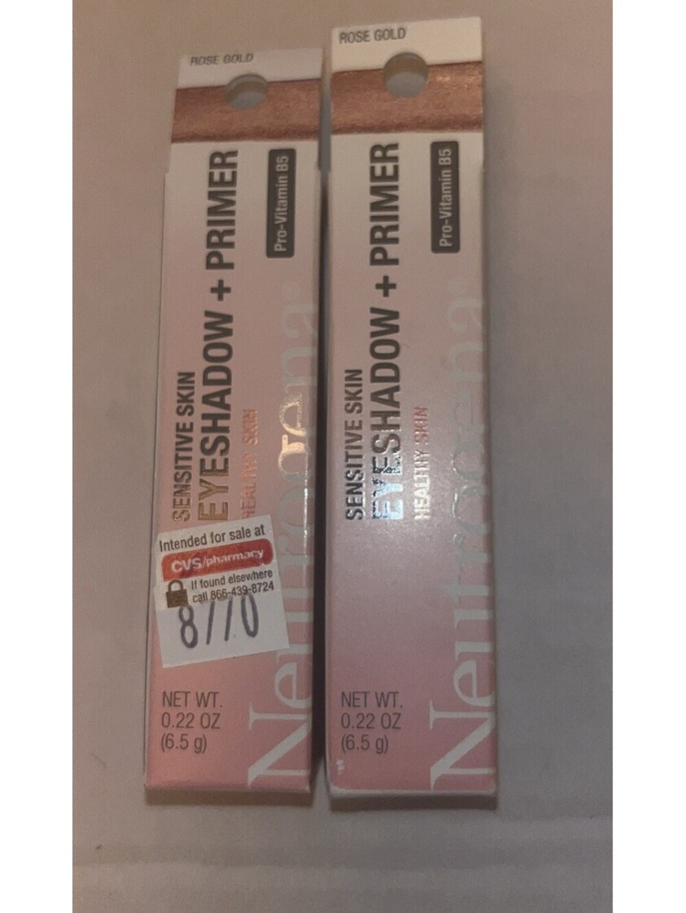 2- Neutrogena Eyeshadow + Primer - Sensitive Skin - ROSE GOLD